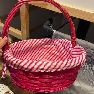 Pink basket